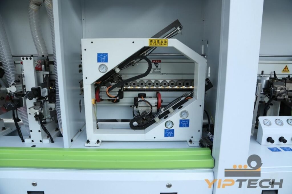 YP-770SP Edge Banding Machine- Double Guide Rails End Cutting 