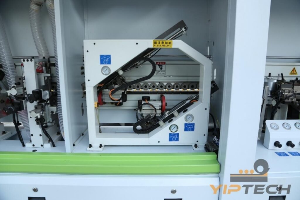 YP-870P Edge Banding Machine - Double Guide Rails End Cutting
