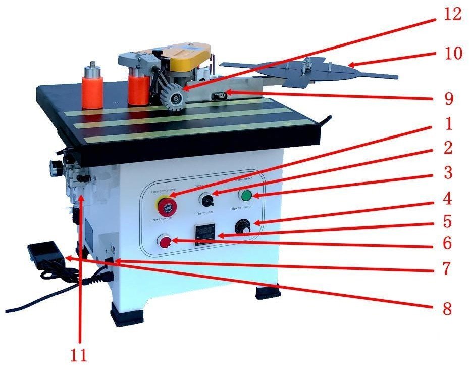 How To Install YP18 Portable Edge Banding Machine 